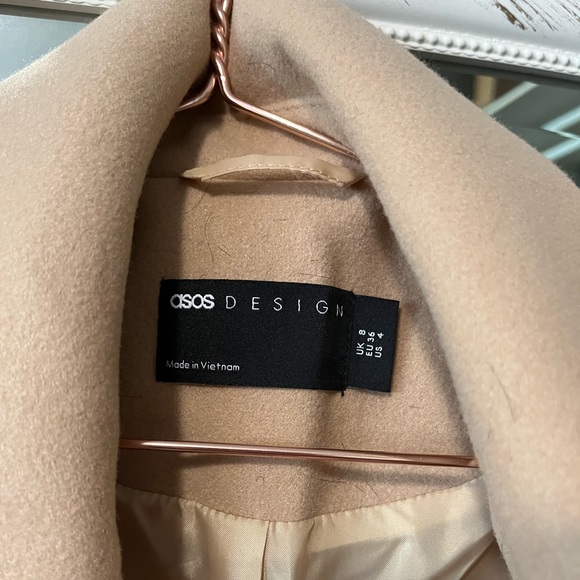 ASOS Boyfriend Coat - Never Worn - Picture 8 of 9